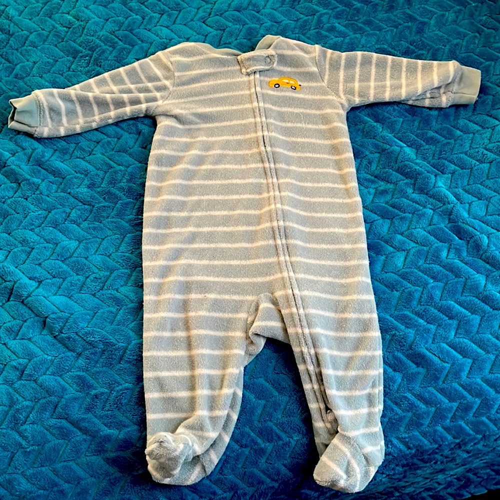 One piece baby pajama set 6 months
